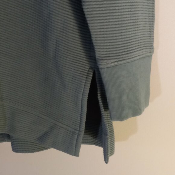 ATHLETA long oversized blue-grey hoodie - Picture 5 of 15